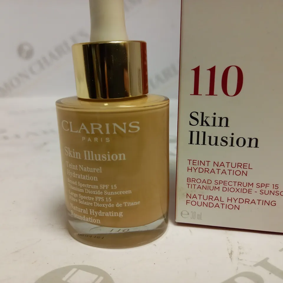 CLARINS SKIN ILLUSION FOUNDATION SHADE 110