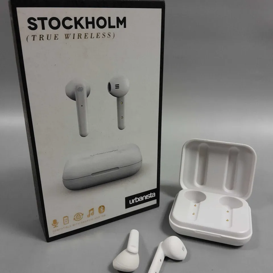BOXED URBANISTA STOCKHOLM TRUE WIRELESS EARPHONES 