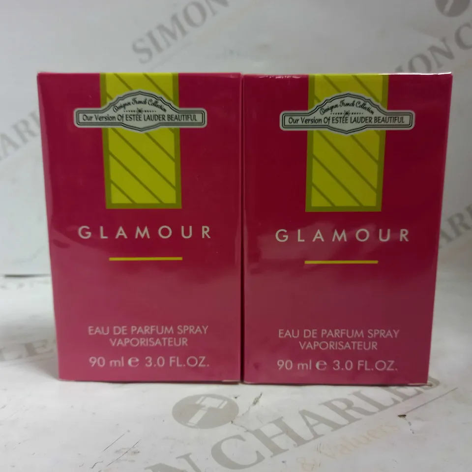LOT OF 12 DFC GLAMOUR EDP 90ML