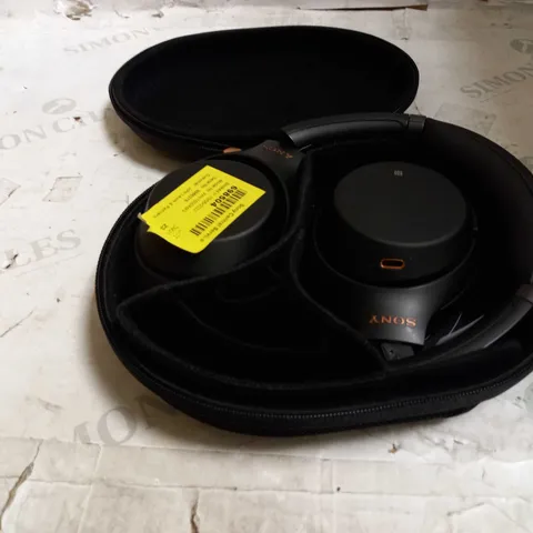 SONY BLACK WIRELESS HEADPHONES