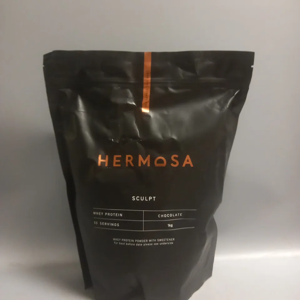 HERMOSA SCULPT WHEY PROTEIN POWDER IN CHOCOLATE 1KG