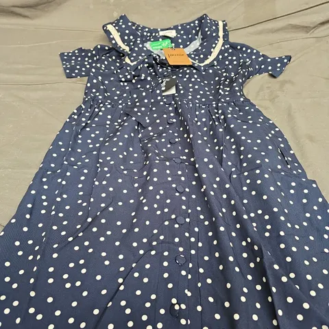 JOANIE EVERLENE POLKA DOT DRESS - SIZE 8