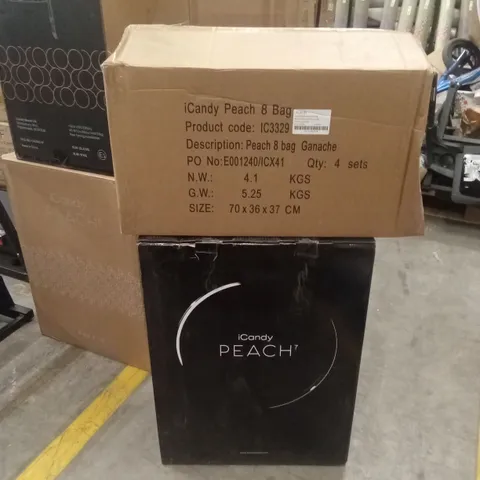 BOXED ICANDY PEACHβ· STROLLER AND ACCESSORIES PACK - BLACK EDITION (2 BOXES)