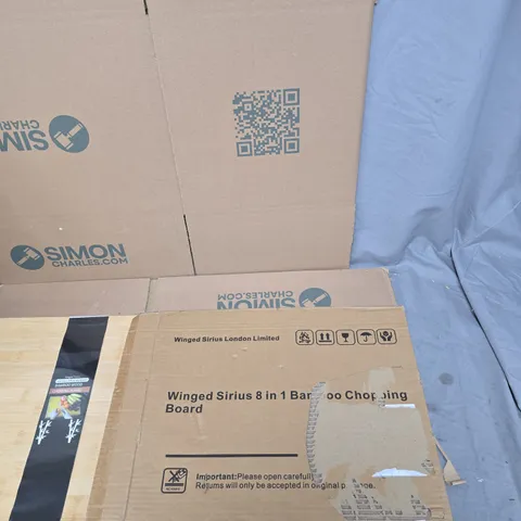 WINGED SIRIUS BAMBOO WOOD CHOPPING BOARD – 8 IN 1