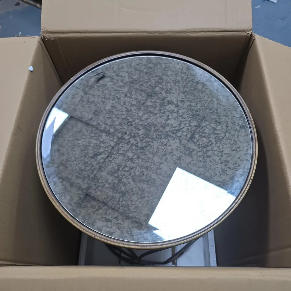 GALLERY DIRECT DINA READY ASSEMBLED SIDE TABLE