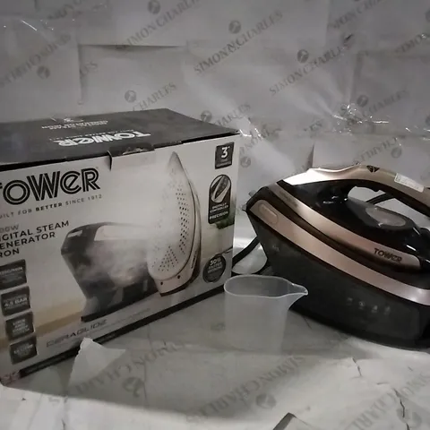 BOXED TOWER 2400W DIGITAL STEAM GENERATOR IRON