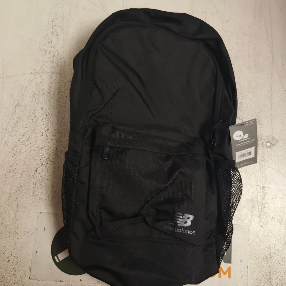 NEW BALANCE CORE BACKPACK IN BLACK