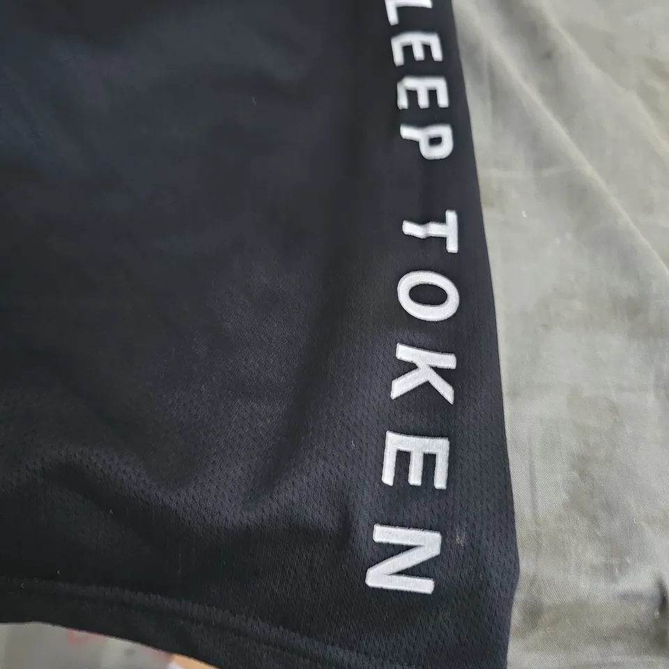 SLEEP TOKEN SHORTS (IMPERICON) – BLACK, MEN'S MEDIUM (M)