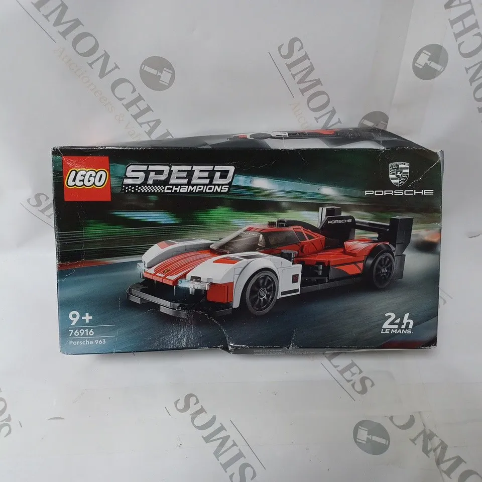 BOXED LEGO 76916 SPEED CHAMPIONS PORSCHE RRP £19.99