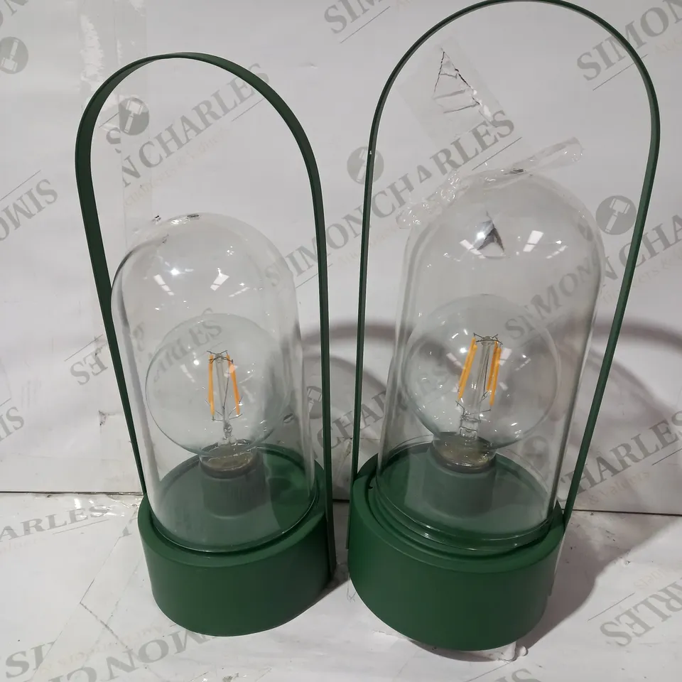 BUNDLEBERRY BY AMANDA HOLDEN SET OF 2 INDOOR OUTDOOR LANTERNS