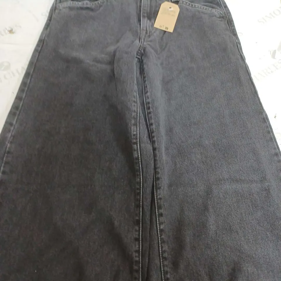 LEVI'S 94 BAGGY WIDE LEG IN DARK TROUSERS - 24W X 33L