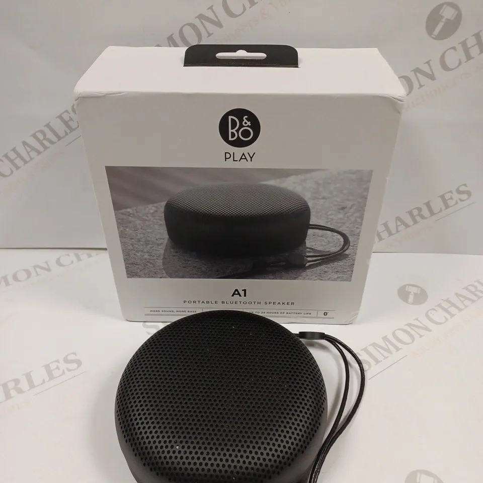 BOXED B&O PLAY A1 PORTABLE BLUETOOTH SPEAKER 