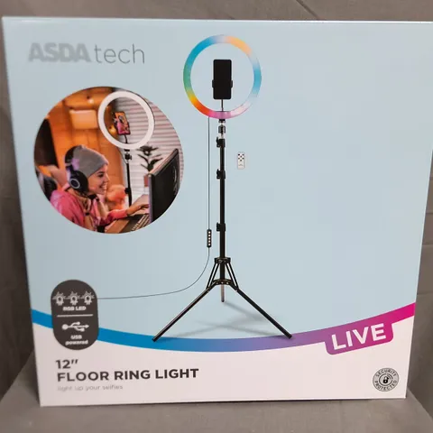 LOT OF 3 BRAND NEW BOXED 12" FLOOR RING LIGHTS