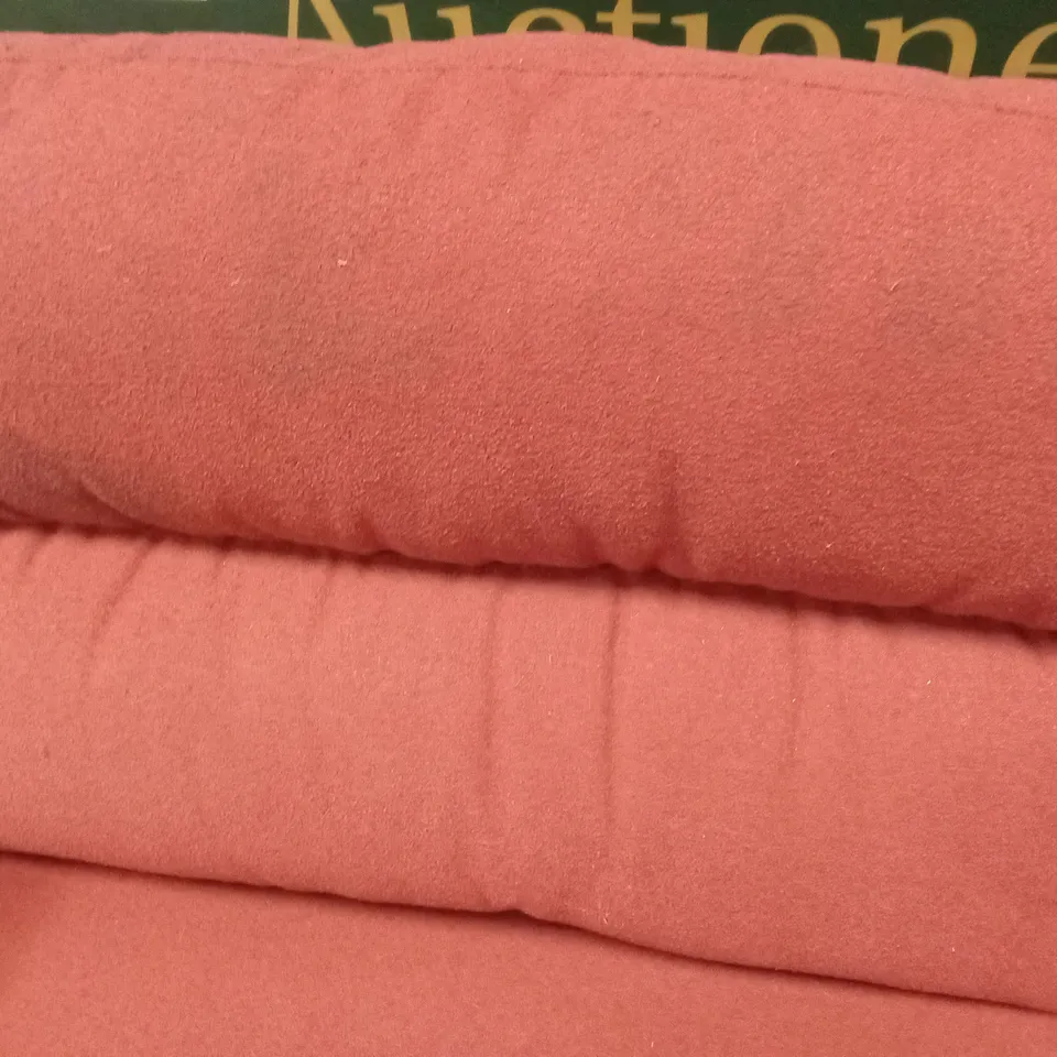 QUALITY DESIGNER ITALIAN MADE ALESSANDRO 3 SEATER FABRIC SOFA - LOBSTER