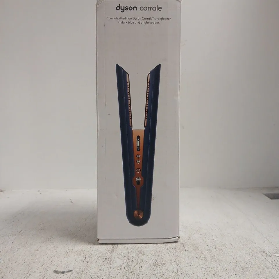 DYSON CORRALE STRAIGHTENER DARK BLUE/COPPER