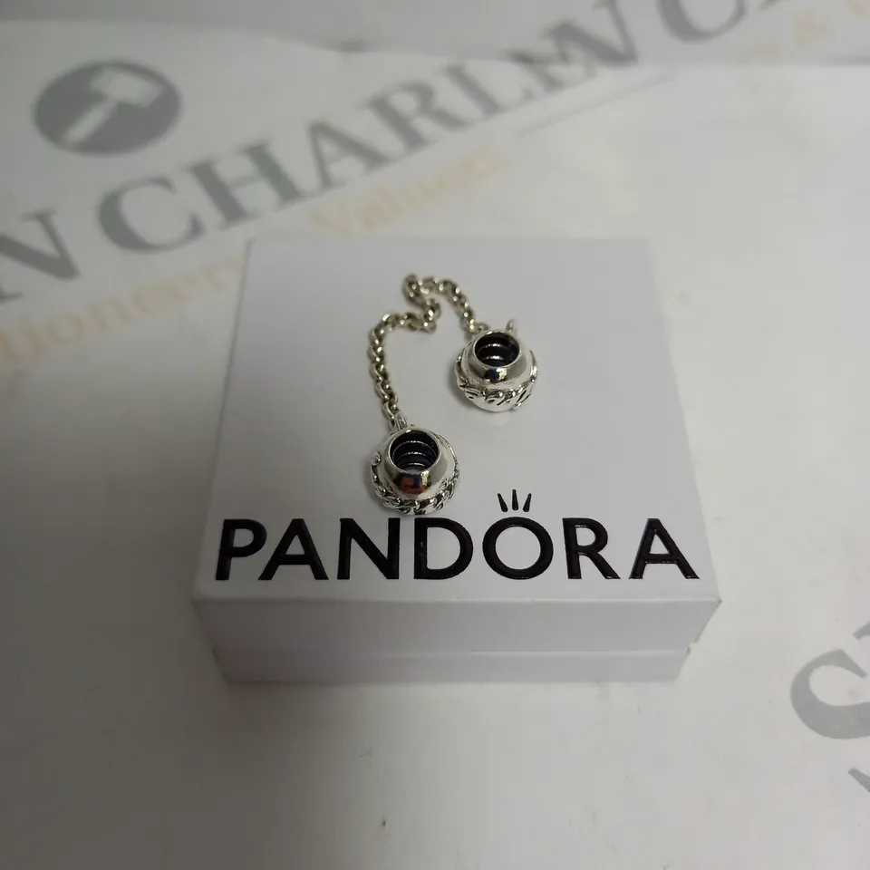 BOXED PANDORA FAMILY TIES SAFETY CHAIN