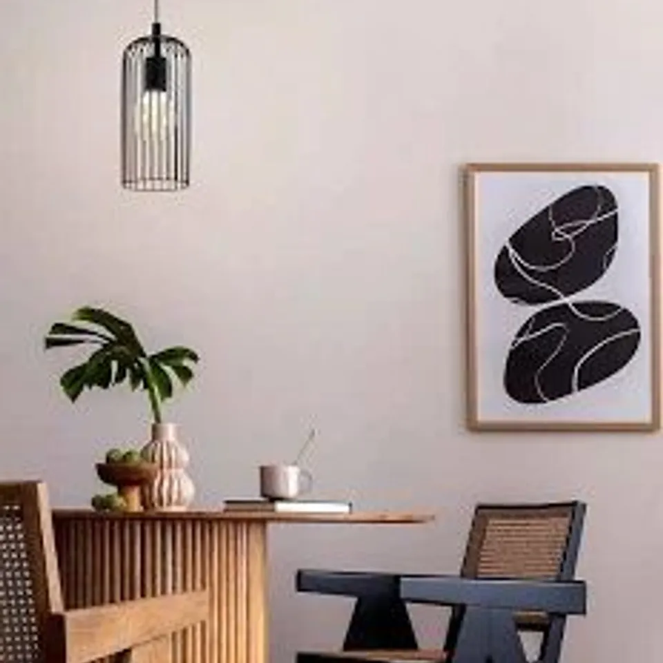 BOXED EGLO ROCCAMENA VINTAGE HANGING PENDANT LIGHT