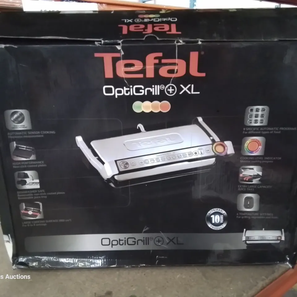 BOXED TEFAL OPTI GRILL+ XL