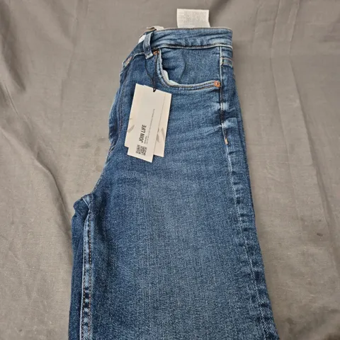 ZARA HIGH RISE VINTAGE SKINNY JEANS SIZE 12