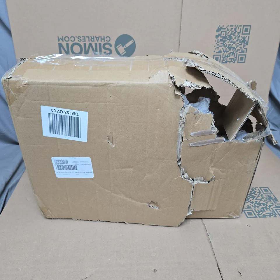 GARDEN STORIES CLASSIC DUAL FUNCTION SOLAR GLASS STAKE LIGHTS