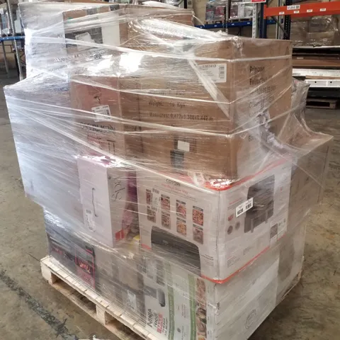 PALLET OF APPROXIMATELY 23 UNPROCESSED RAW RETURN HOUSEHOLD AND ELECTRICAL GOODS TO INCLUDE;