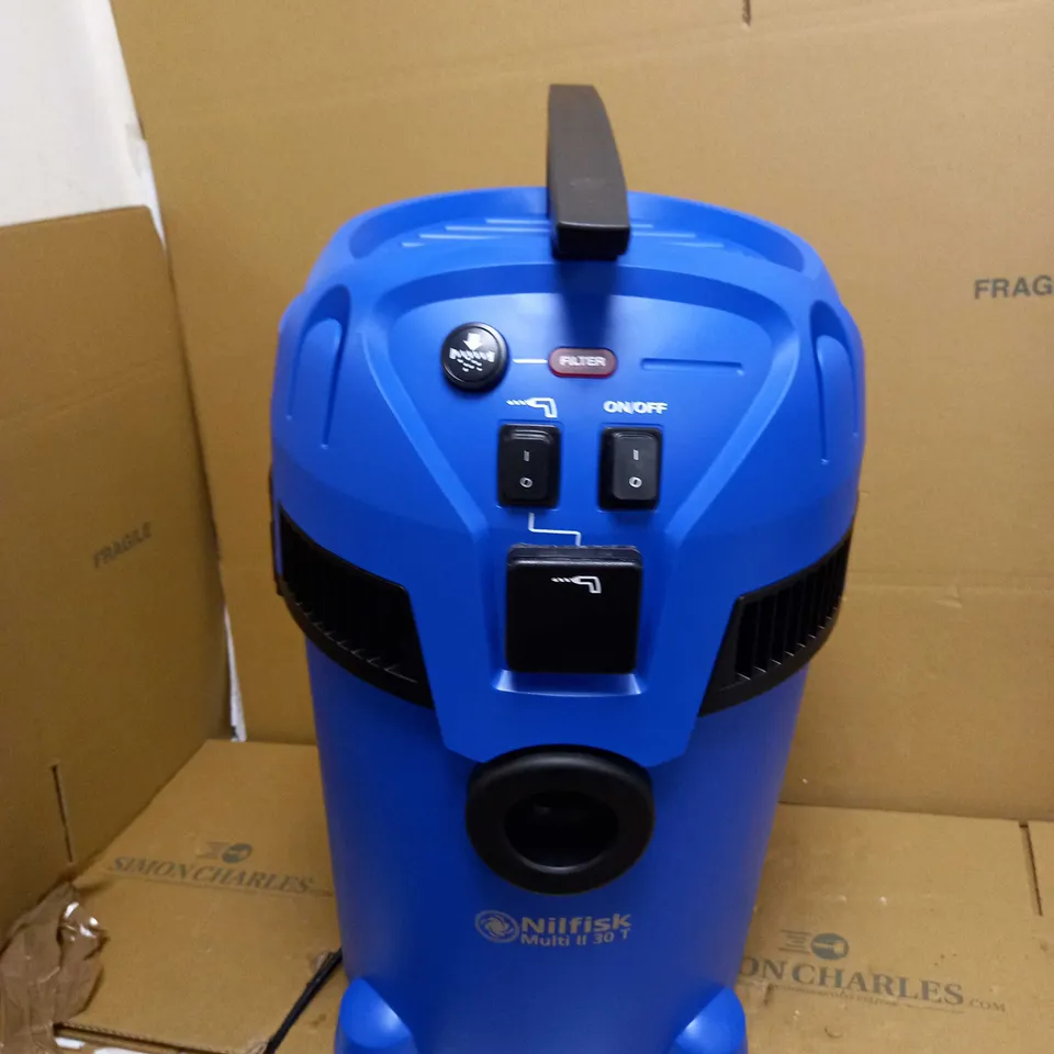 NILFISK MULTI LL 30T WET AND DRY VACUUM CLEANER
