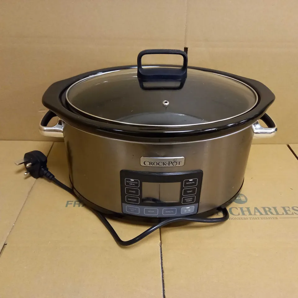 CROCK-POT TIMESELECT DIGITAL SLOW COOKER