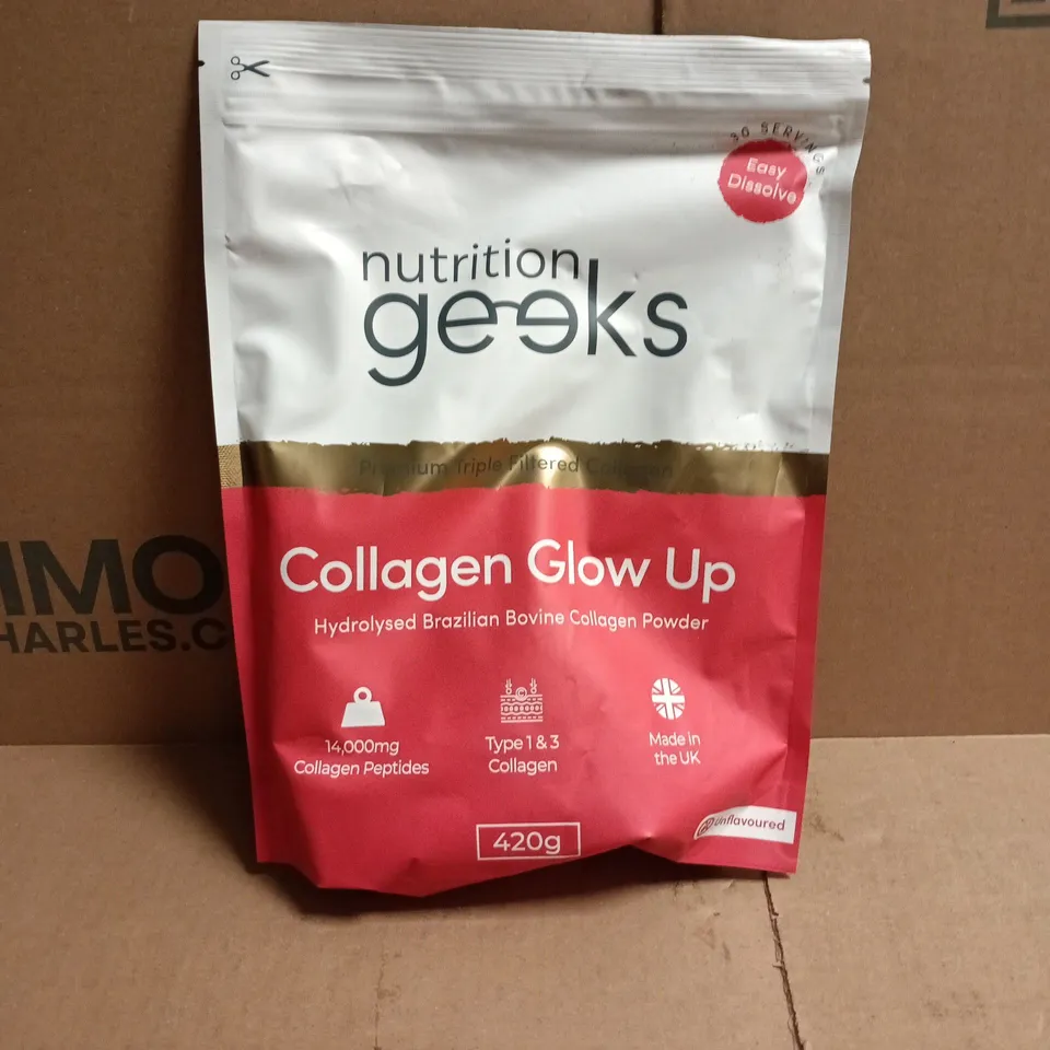 NUTRITION GEEKS COLLAGEN GLOW UP 420G