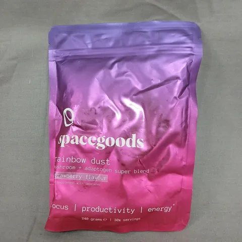 SPACEGOODS RAINBOW DUST MUSHROOM + ADAPTOGEN SUPER BLEND FOOD SUPPLEMENT (240G)