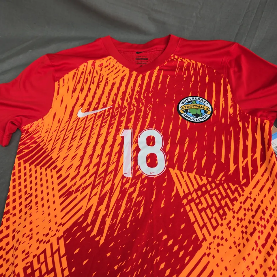 NIKE MONTSERRAT FOOTBALL ASSOCIATION TOP SIZE M 