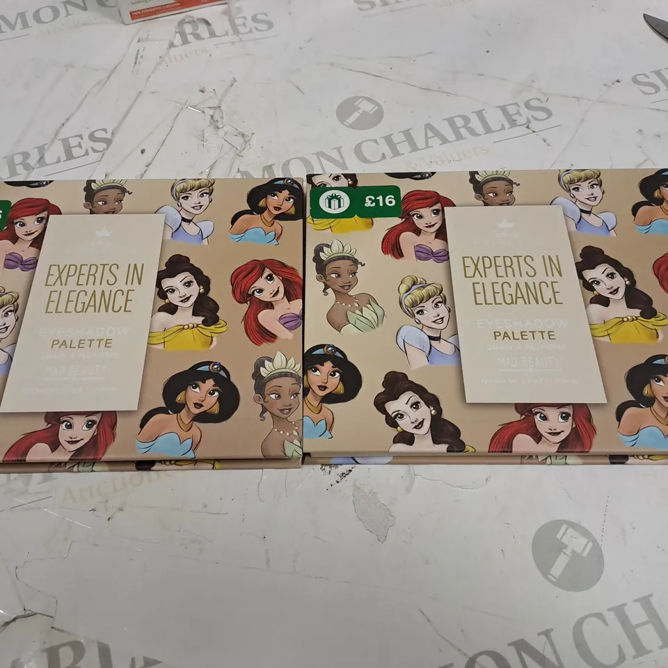 2 DISNEY PRINCESS MAKEUP PALETTES 