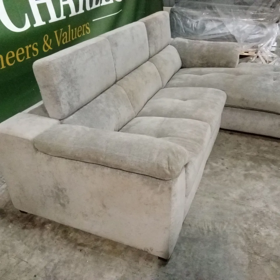 BRADY 3 SEATER FABRIC CHAISE SOFA RRP £1449