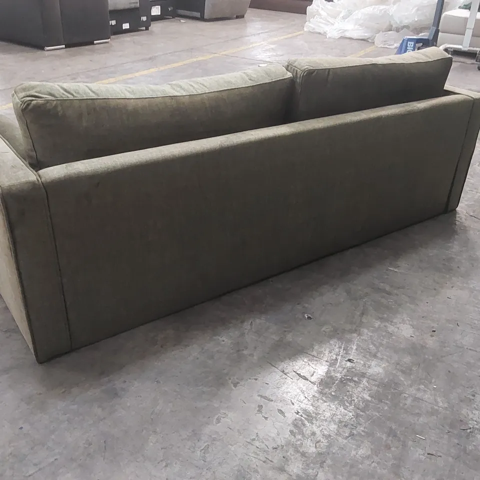 QUALITY DESIGNER NEW ORLEANS 3 SEATER UPHOLSTERED SOFA 