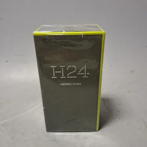 BOXED AND SEALED HERMES H24 HERBES VIVES EAU DE PARFUM 100ML