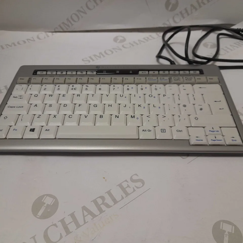 BAKKER ELKHUIZEN KEYBSAT1 S-BOARD 840 SATURNUS SLIM MINI ERGONOMIC KEYBOARD