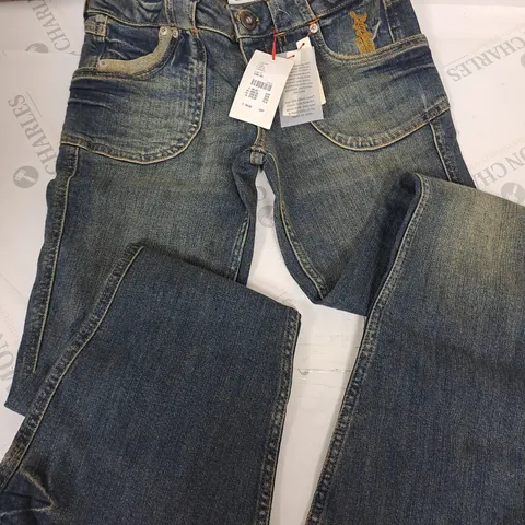 URBAN OUTFITTERS LOW RISE FLARE Y2K JEANS - 24W 30L