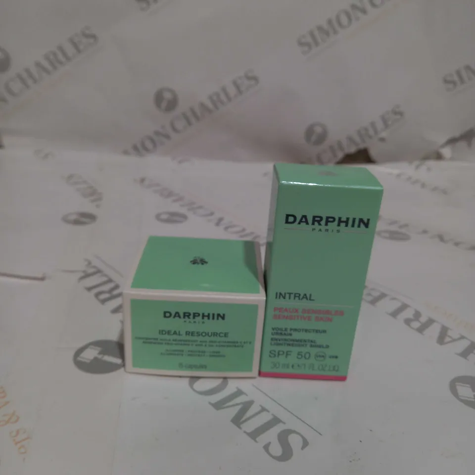 SET OF 2 DARPHIN PARIS ITEMS TO INCLUDE - IDEAL RESOURCES - PEAUX SENSIBLES SENSITIVE SKIN