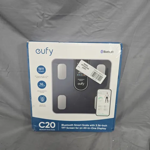 BOXED AND SEALED EUFY BLUETOOTH SMART SCALE C20