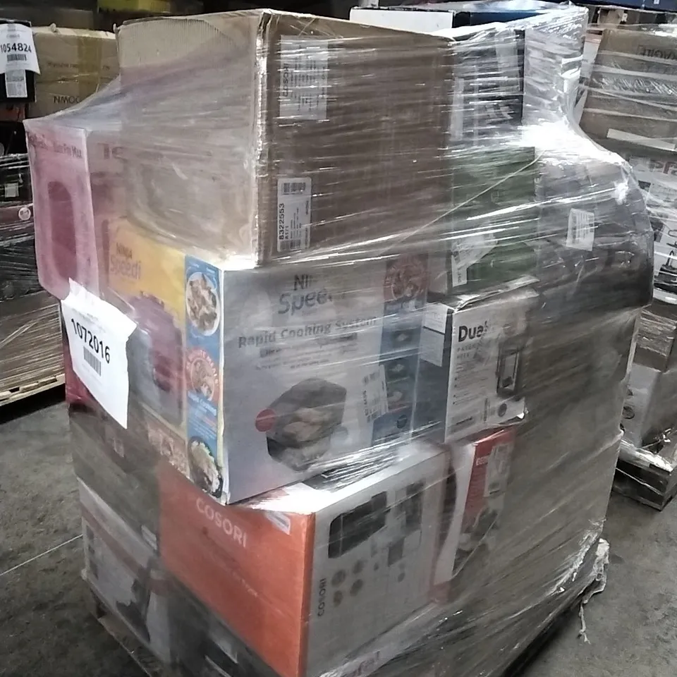 PALLET OF APPROXIMATELY 26 UNPROCESSED RAW RETURN HOUSEHOLD AND ELECTRICAL GOODS TO INCLUDE;