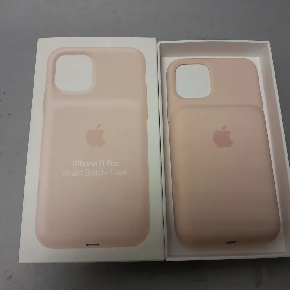 APPROXIMATELY 90 BOXED IPHONE 11 PRO SMART BATTERY CASES IN PINK SAND