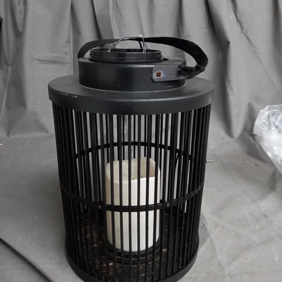 SMART SOLAR URBANE LANTERN IN BLACK RRP £19.99