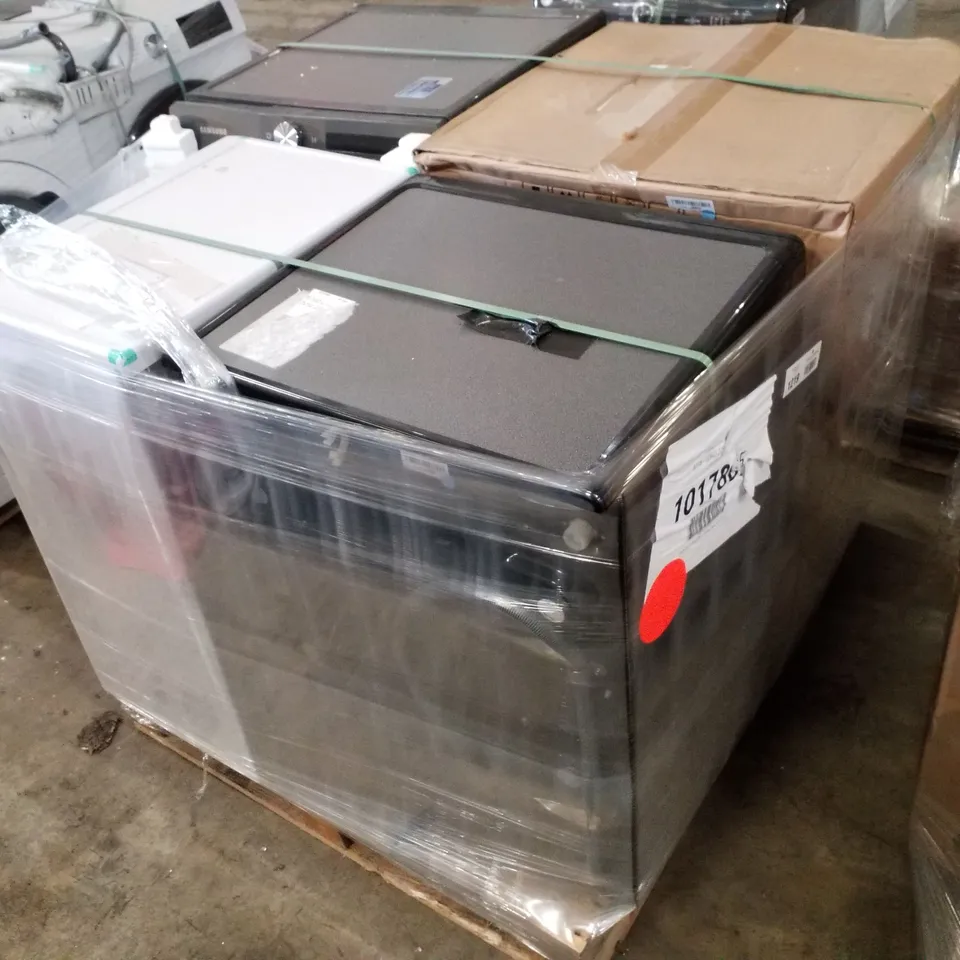 PALLET OF APPROXIMATELY 4 UNPROCESSED RAW RETURN WHITE GOODS TO INCLUDE