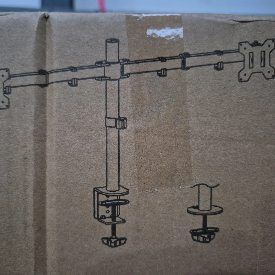 BOXED V.I.V.O DUAL MONITOR DESK MOUNT