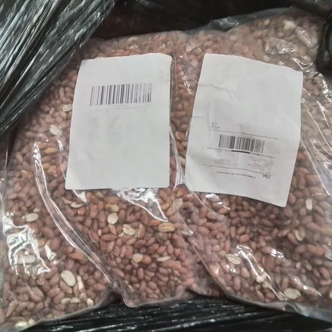 PALLET CONTAINING A LARGE QUANTITY OF PREMIUM 10L PEANUT KERNELS