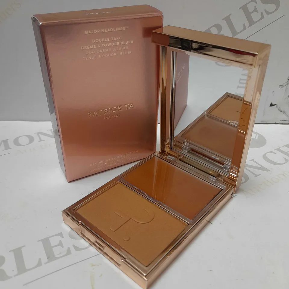 PATRICK TA MAJOR HEADLINES DOUBLE TAKE CREME POWDER BLUSH DUO - SHE'S SO L.A