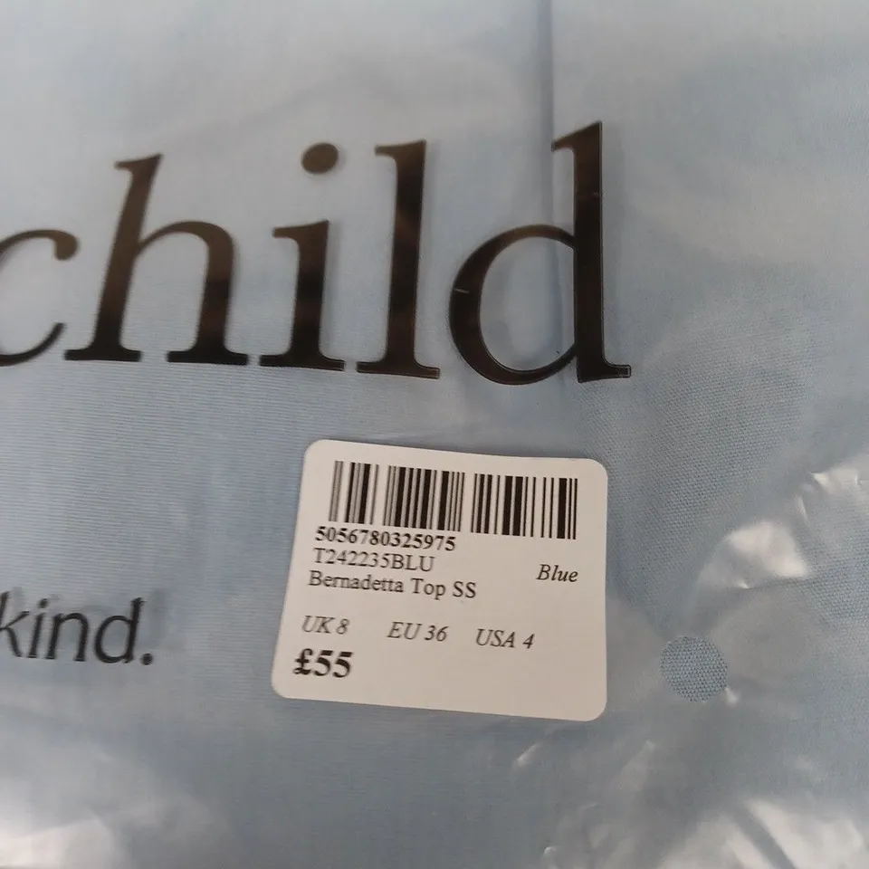 BAGGED NOBODYS CHILD BERNADETTA TOP SS SIZE 8