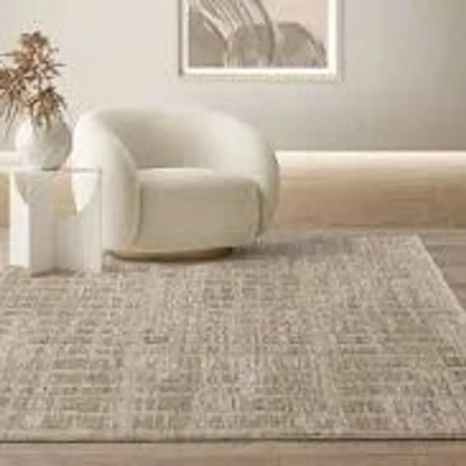 EARTH BEIGE RUG APPROXIMATELY 200X300CM