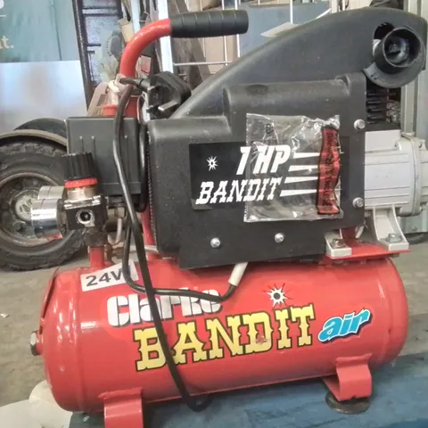 CLARKE BANDIT 24W AIR COMPRESSOR 