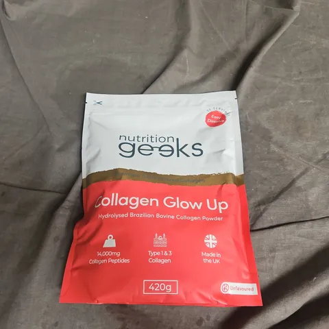 SEALED NUTRITION GEEKS COLLAGEN GLOW UP POWDER 420G