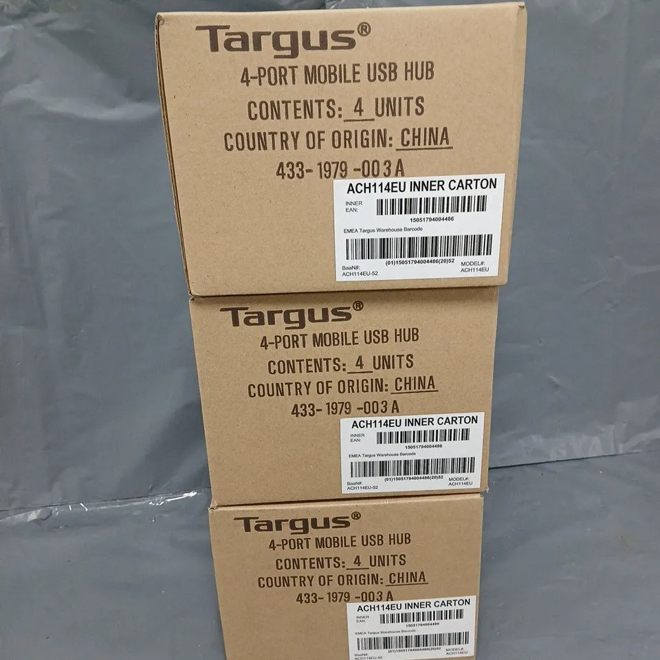 12 TARGUS 4-PORT USB HUBS 